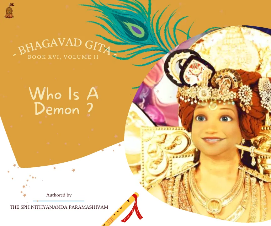 Bhagavad Gita Chapter 16 - Lesson 2 of 7 - English